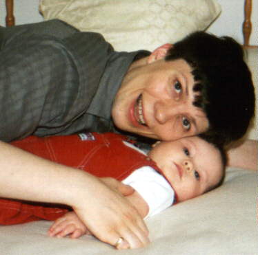 With Daddy, 21 August 2000
