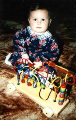 First birthday! 10 March 2001 - Choo choo