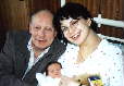 Grandad with mother and daughter, 11/03/00