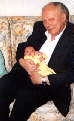 With Grandad again, 26 March 2000