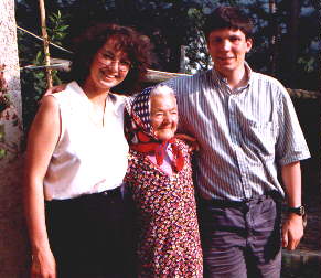 Martin & Daniela with great-grandma