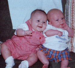 With Callum again on 7 July 2000