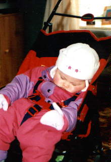 Sleeping in my buggy [ 15 January 2001 ]